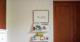 Kid Wall Bookshelf Storage Solution