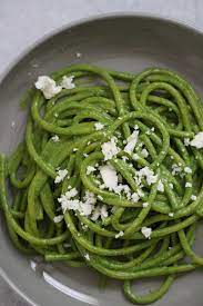 tallarines verdes peruvian green pasta