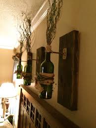 Wine Bottle Wall Sconce Wall Hanging