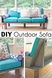 Plywood Couch Build A Diy Outdoor