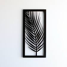 Modern Metal Wall Artpalm Leaf Unique
