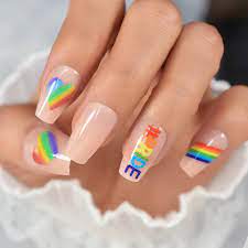 Gay acrylic nails
