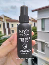 nyx matte finish setting spray 60ml
