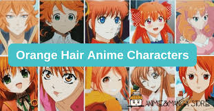 orange hair anime characters 10 most
