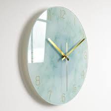 round og glass wall clock in morbi