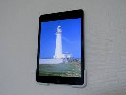 Ipad Mini 3 Wall Mount With Stapler 3d