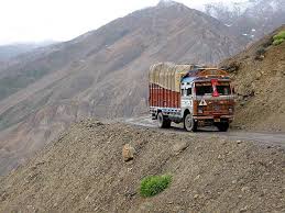 Image result for truck driving in risky roads