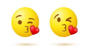 5 interpretations of the kiss emoji you