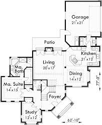 Corner House Floor Plan Design