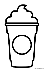 Get a grande vanilla frappuccino with three pumps of raspberry. Design Starbucks Cup Cream Coloring Pages Printable