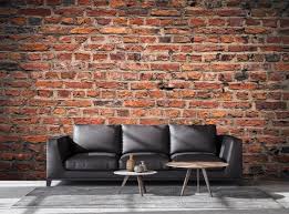Old Brick Wallpaper Rustic Country