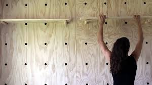 Build A Giant Pegboard Accent Wall