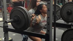 15 year old cheerleader can lift an