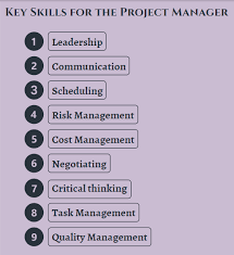 skills for project manager 9 crucial