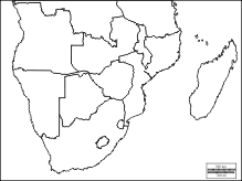 Southern Africa Free Maps Free Blank Maps Free Outline