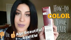 Age Beautiful Hair Color Review Application