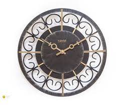 Mid Century Kienzle Iron Wall Clock