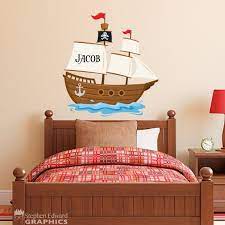 Pirate Ship Wall Decal With