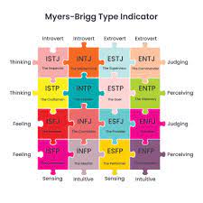 myers brigg type indicator puzzle chart