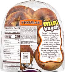 thomas bagels cinnamon raisin mini