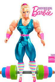 Barbie with muscles meme