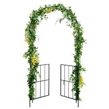 metal garden arch arbor trellis