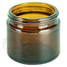 2oz Amber Glass Ss Jar 53 400 168 Cs