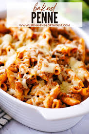 baked penne