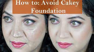 how to avoid cakey foundation cake