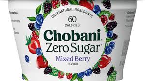 chobani launches zero sugar yogurt as