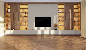 rotating tv stand room divider designs