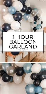 easy balloon garland