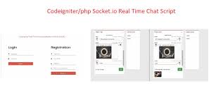 codeigniter socket io real time chat by