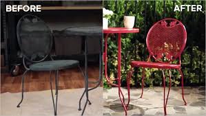 How To Repaint Outdoor Metal Furniture