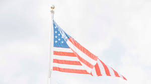 american flag under trump