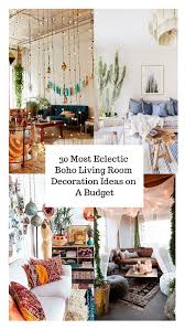 30 most eclectic boho living room