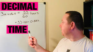 decimal time to hourinutes
