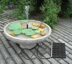 Garden Fountain Pool Watering Pond Pump