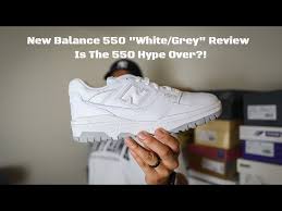 new balance 550 white grey review