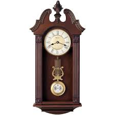 w pendulum chime wall clock c4437