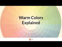 warm colors explained what colors