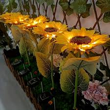 Garden Decoration Led Flowers Lights