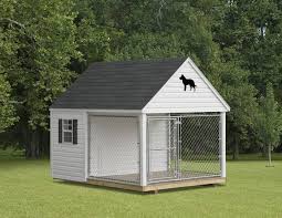 dog kennel vinyl amish backyard