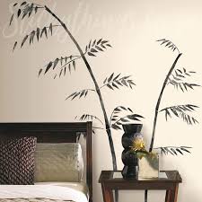 Watercolour Bamboo Wall Decals