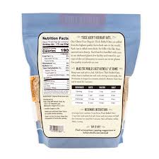 organic thick whole rolled oats