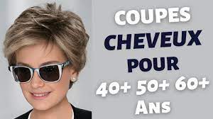 COUPES DE CHEVEUX 2023 POUR 40+ 50+ 75+ ANS TENDANCE FEMME - Anne Blanc -  YouTube