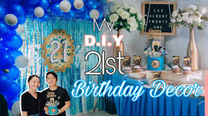 21st birthday party balloon decor yte