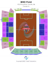 Bmo Field Seating Chart Seat Number Bmo Field Seat Numbers