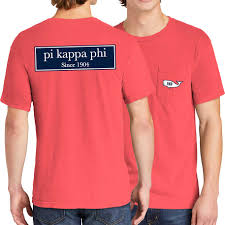 pi kappa phi whaler pocket t shirt