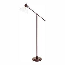 Floor Lamp With Clear Glass Shade